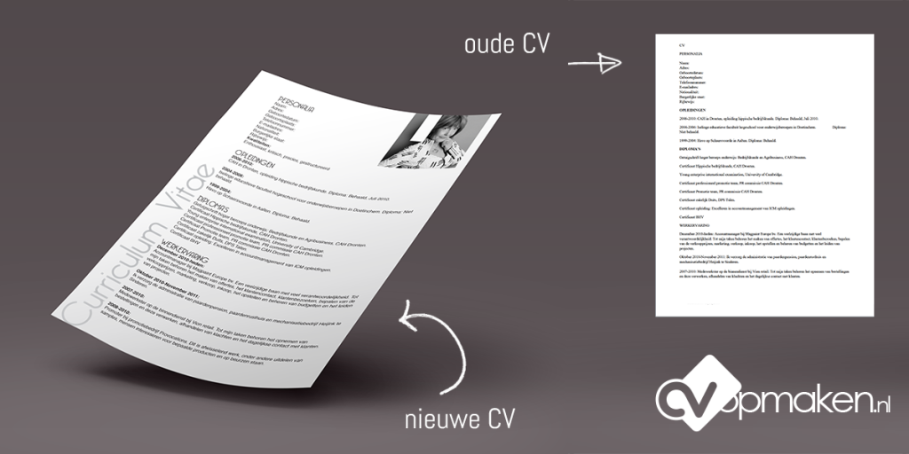 Cv vormgegeven door CVopmaken